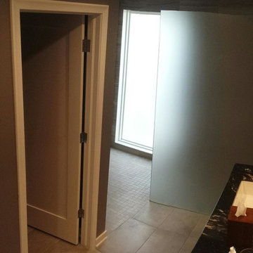 Modern shower stall