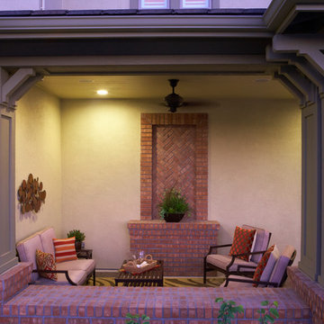 SummerHill Homes Outdoor Spaces: Enclave at Waverly Place Residence 3 Porch