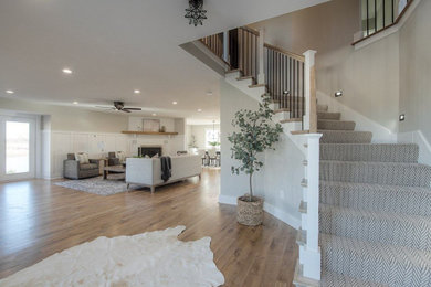 Farmhouse entryway photo in Kansas City
