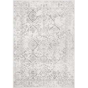 nuLOOM Vintage Odell Traditional Transitional Area Rug, Ivory, 10'x13'