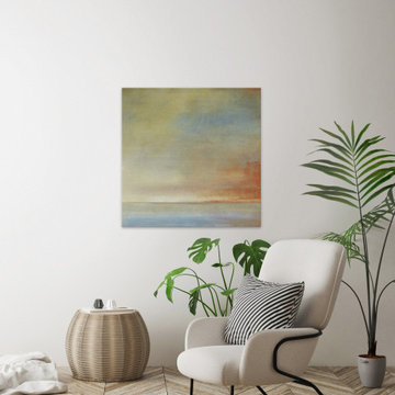 "Tranquil III" Painting Print on Wrapped Canvas