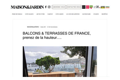 Parution magazine Maison&Jardin - Mars 2020