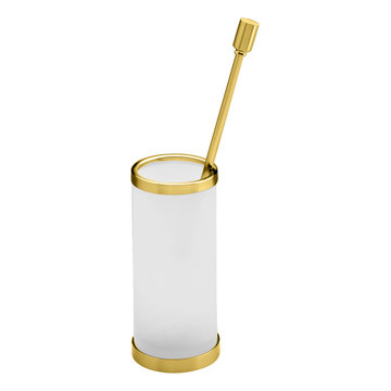 Designer Toilet Brushes and Holder Set
