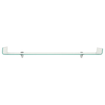 6" x 18" Osprey Bent Glass Shelf