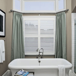 Smith and Noble Poly Shutters - Window Treatments