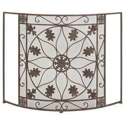 Mediterranean Fireplace Screens by GwG Outlet