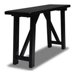 Catania Black Sofa Table - Side Tables And End Tables