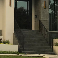 front stairs to house