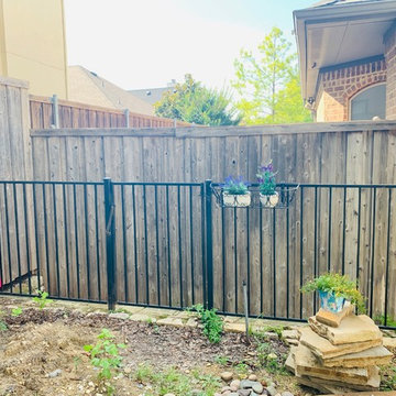 Solid color fence, Progroup Construction