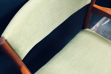 Upholstered: Midcentury Dining Chairs