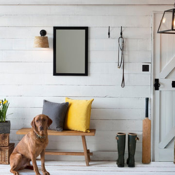 Modern Country Boot Room