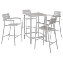 Transitional Outdoor Pub And Bistro Sets by Modway
