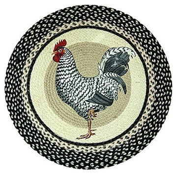 Rp 430 Rooster Round Patch 27"X27"