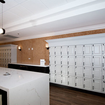 Day Care Rest and Relax Zone with Locker Cabinetry