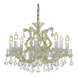 Inviting Home - Maria Theresa Crystal Chandelier - Chandeliers