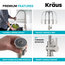 Britt Commercial Style Pull-Down Single Handle Kitchen Faucet Matte Black