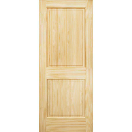 Interior Door, Colonial 2-Panel, Square, 1.375"x30"x80"