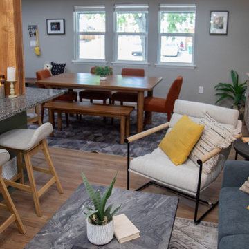 Defining Zones Through Furniture and Layout: Conversation Area