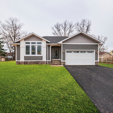 Single Story Custom Craftsman Style Home