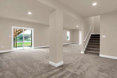 Example of a basement design in Other