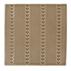 Tuileries Madeline Decorative Field in Fedora - Tile