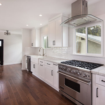 Complete remodeling of a 1920's hillside home in Glendale