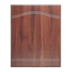 OP-772 Liberty RTF Cabinet Door from CabinetNow.com shown in Windsor Mahogany - Kitchen Cabinetry