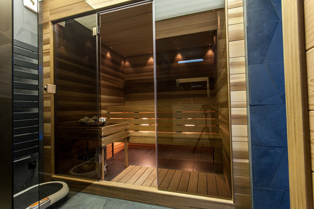 Современный Ванная комната by Kerimov Architects