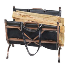 Fire log holders