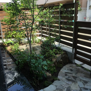 石を引き継いだ庭