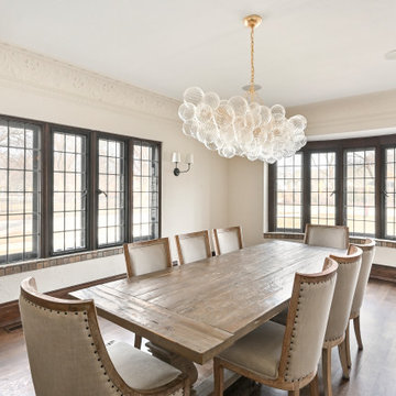 Shorewood Lake drive Eichweiler tudor home renovation