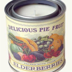 White Tea & Berries Vintage Canned Goods Candle - Candles