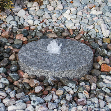 Aqua Bella Millstone Fountain