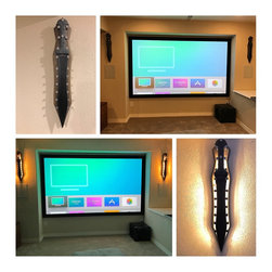 Sword Sconces - Artwork