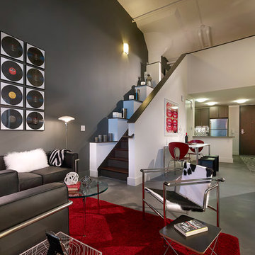 Interiors of Parkway Lofts