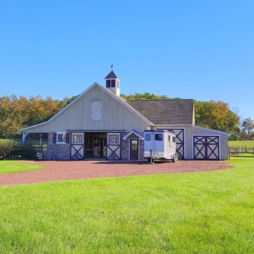 XXI. Equestrian and Barn
