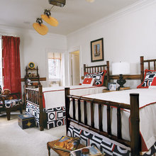 black and white bedding