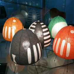 Noguchi Lamps 1AD UF4-L9 Table Lamp By Akari Lamps - Table Lamps