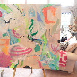 SOLD!!  Art - Original Abstract Painting, 48 X 48  SOLD!! - Products