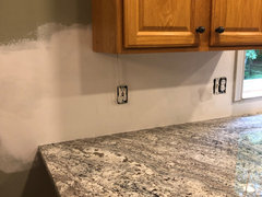 Where would be the best place to end backsplash? : r