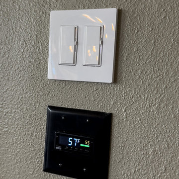 Switch and Digital Controllers for this Wine Cellar