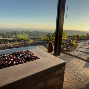 Xeriscape & Native Garden with Waterfall