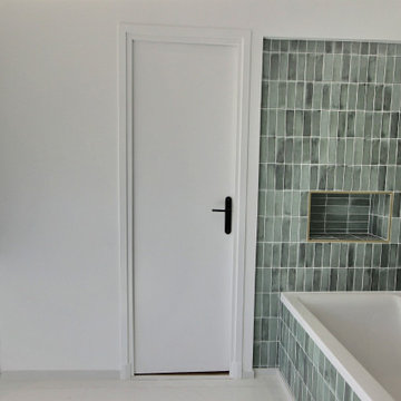 Rénovation complète d'une salle de bain et d'un WC à Colombes