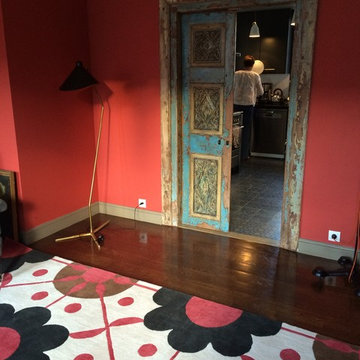 tapis fait mains sur mesure