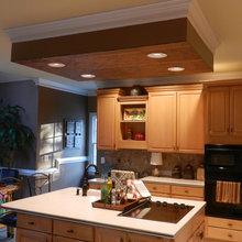 ceiling over kitchen island