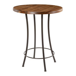Bistro Bar Table (36in. Tall) by Stone County Ironworks - Indoor Pub And Bistro Tables
