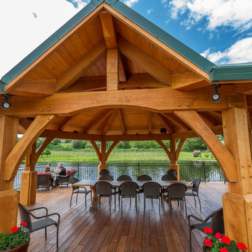 Outdoor Pavilion & Living Area