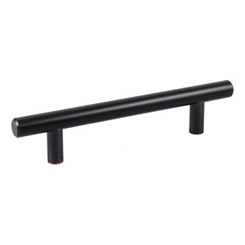 Celeste Bar Pull Cabinet Handle Oil-Rubbed Bronze Solid Steel, 4"x6"