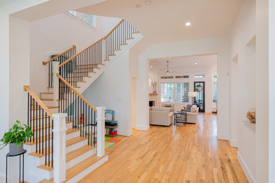 Example of a staircase design in Houston