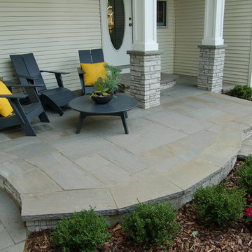 Natural stone patios & walls